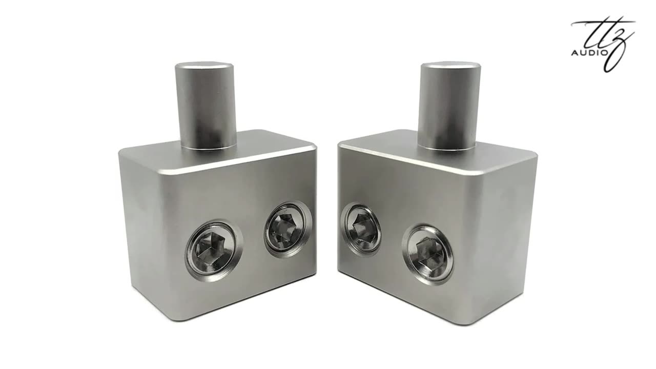 TTZ Audio Dual Amp Input Reducers 1/0 Gauge to 1/0 Gauge Terminal Pair