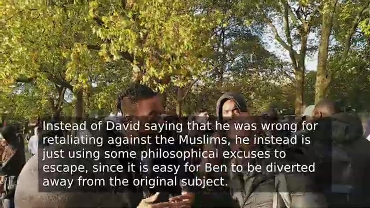 David Speaks To Ben About His Retaliation Against The Muslims Even Though Jesus