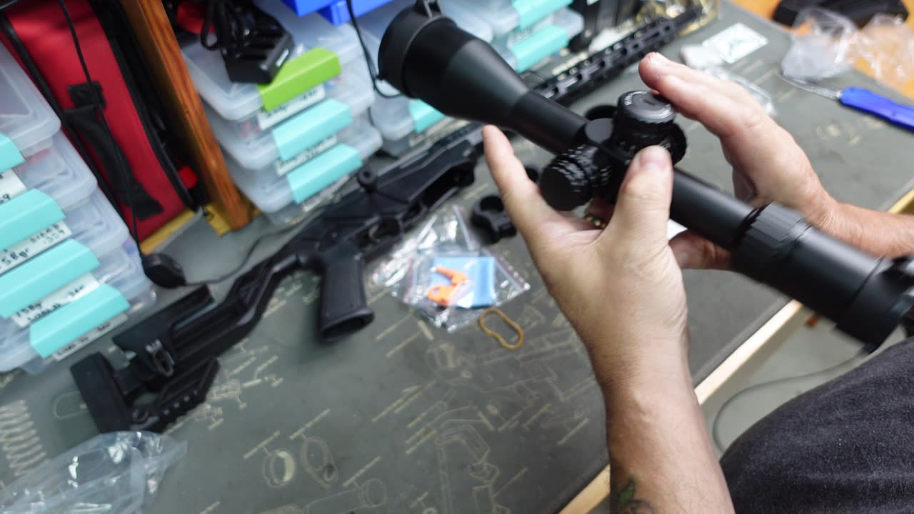 Monstrum hornet 4 16x50 ffp scope unboxing