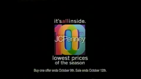 October 6, 2002 - 100th Anniversary Sale at JC Penney