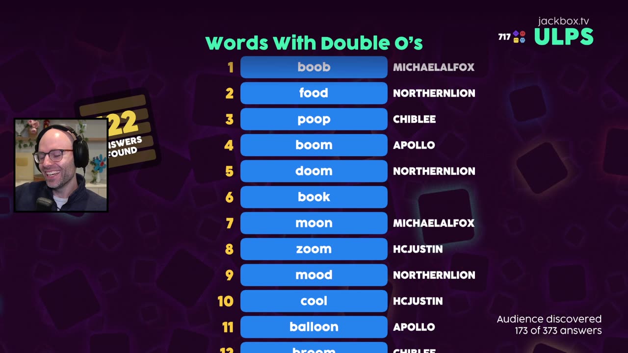 The most obvious word with double o's (Northernlion)