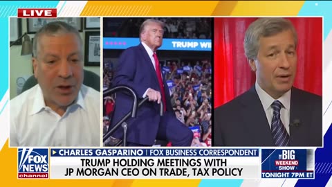 Trump in talks with JPMorgan Chase CEO Jamie Dimon – Charlie Gasparino explains