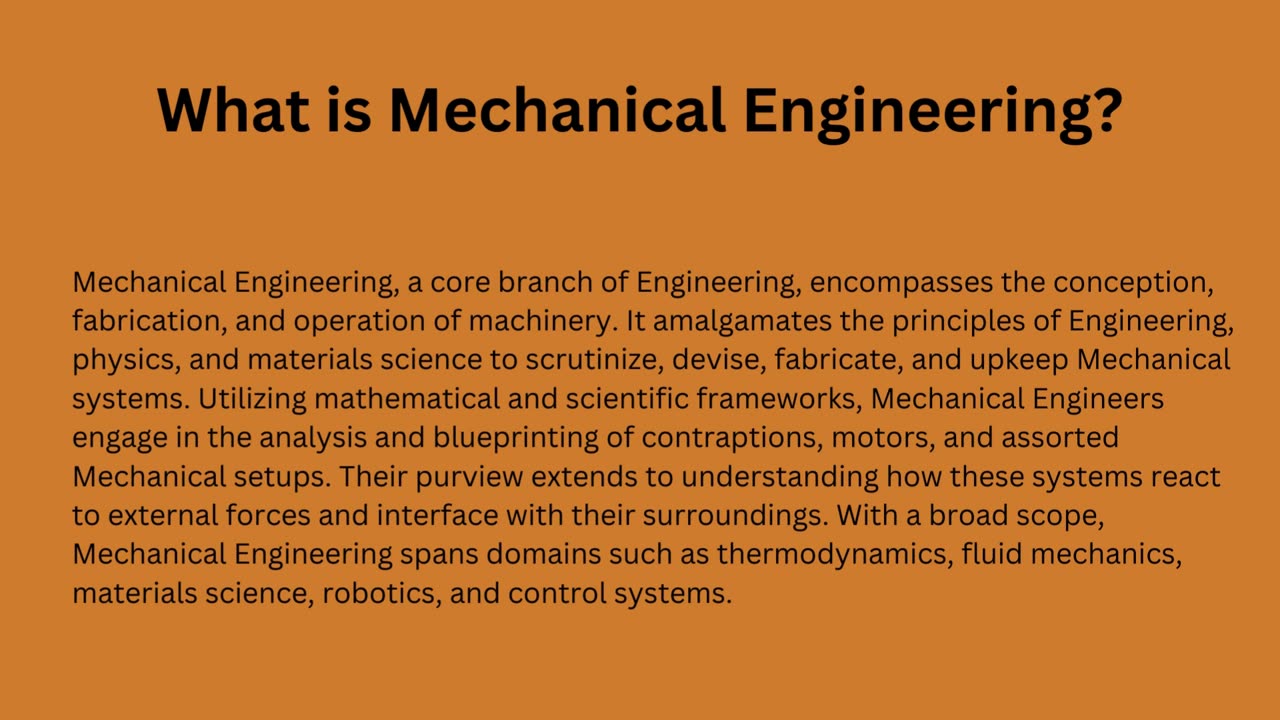 Scope of Mechanical Engineering in MKCE college Karur