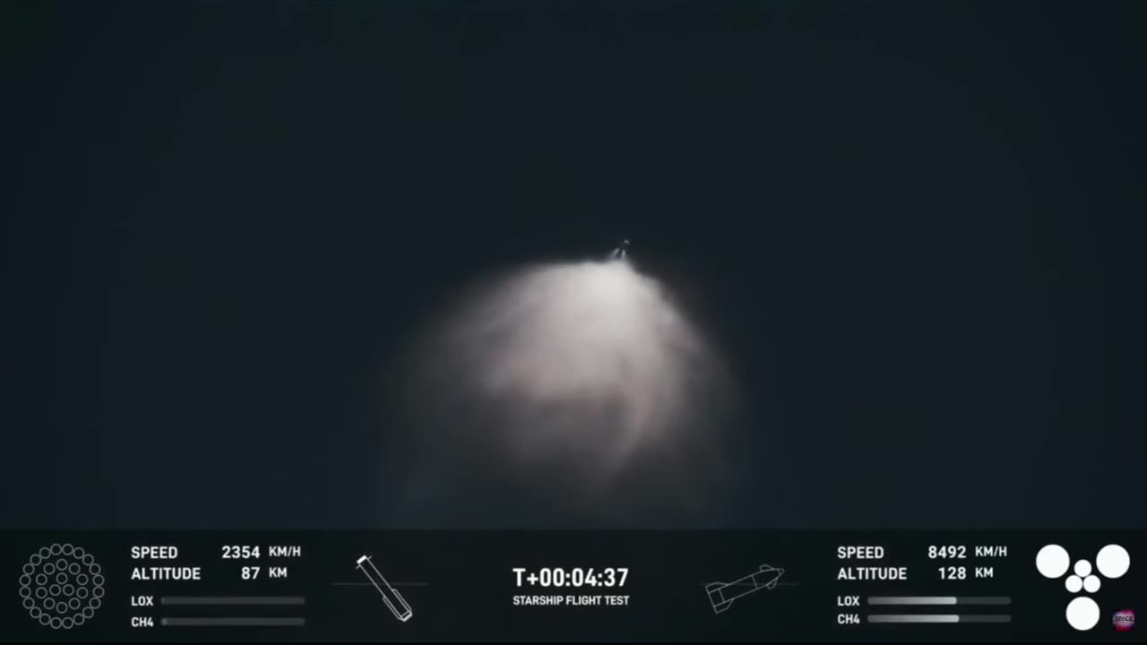 Starship IFT 5 Launch and landing of booster