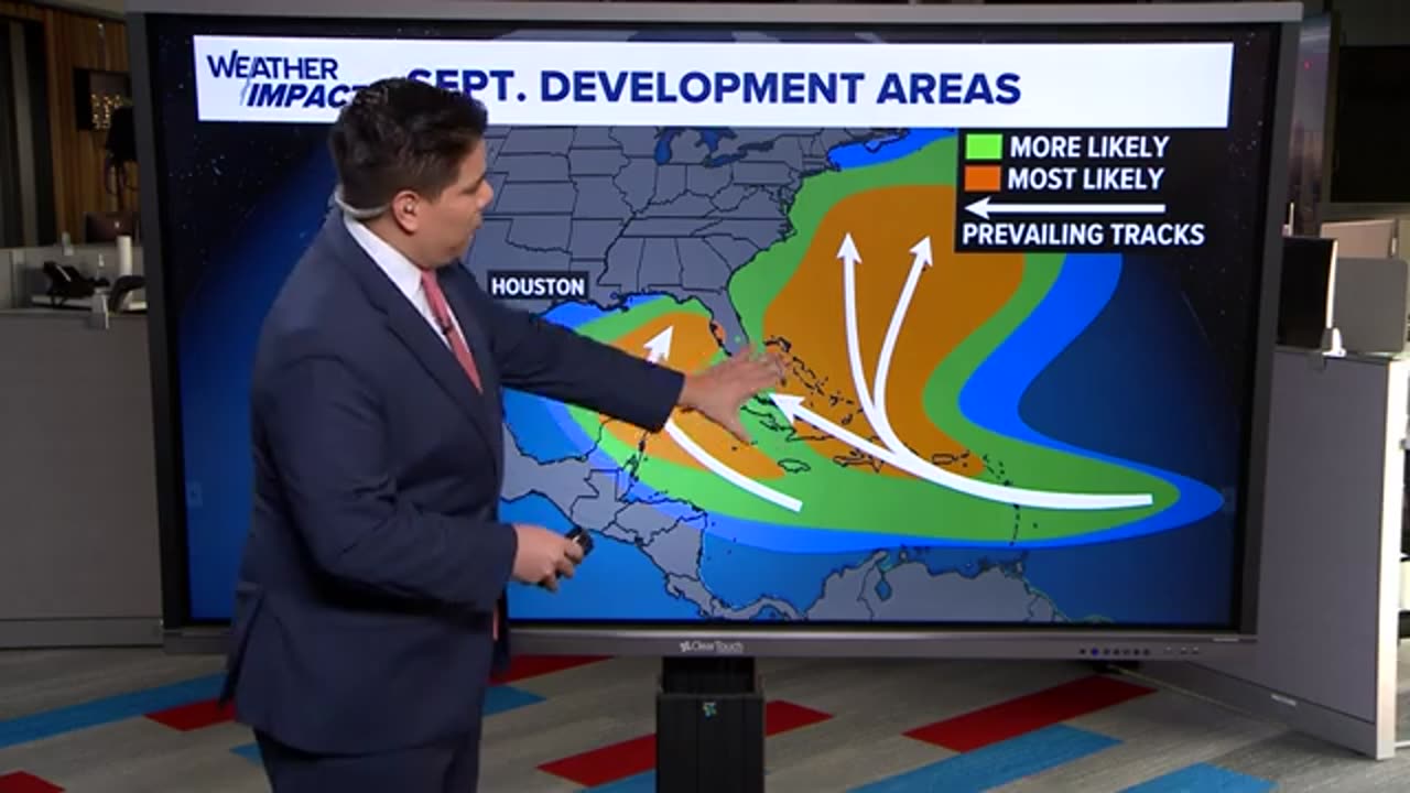 High chance for tropical development in the Caribbean