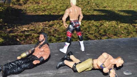 WWE ROYAL RUMBLE ANIMATION PARK BENCH SERIES