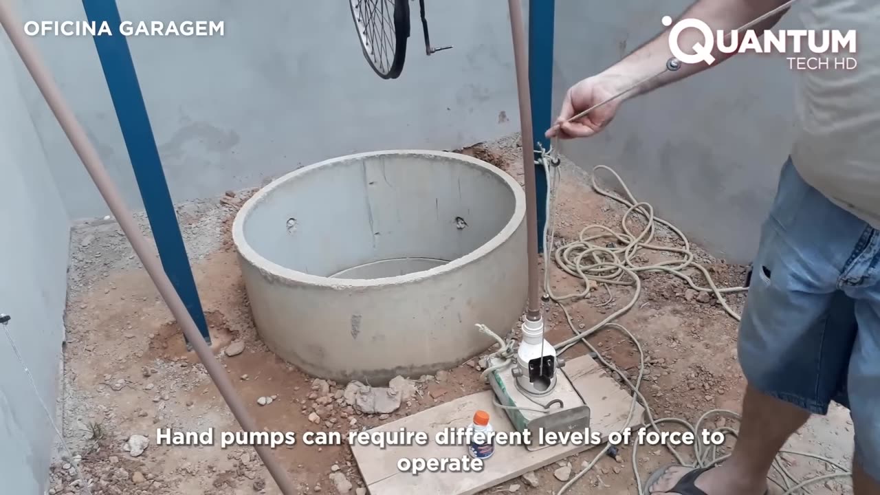Easy DIY Water Pump With PVC and a Bike | Homemade Engineering | by @OficinaGaragem