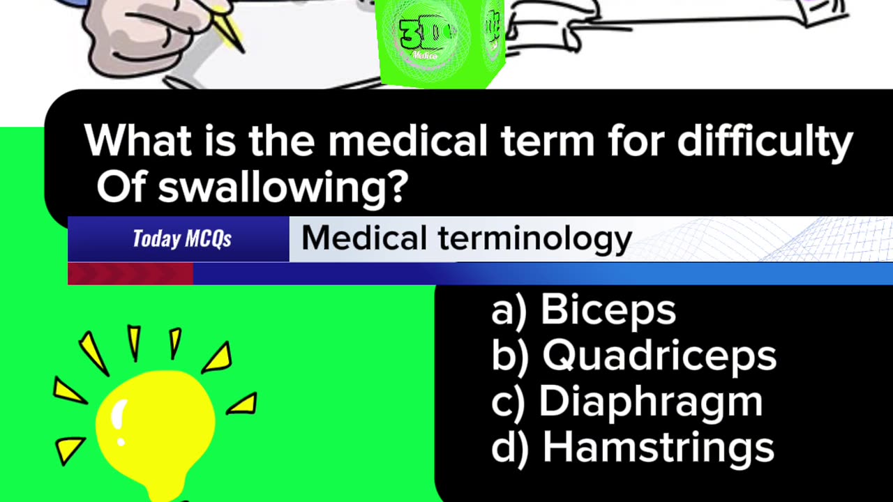 ANSWER Question: Medical MCQs Part .#mcqs #ear #health #3Dmedico #nurse #doctors