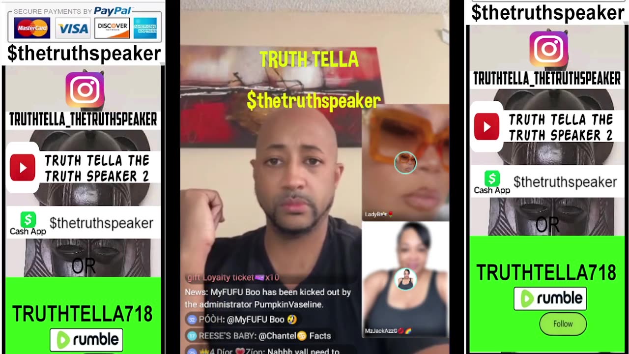 TRINA B MAD AT LADYBEE & ZEROFUXGVN FOR LAUGHING AT DOT LEG BEING AMPUTATED