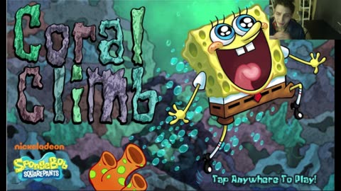 Failed Attempt #3 To Complete The SpongeBob SquarePants Coral Climb Video Game With Live Commentary