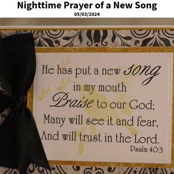 Nighttime Prayer of a New Song #youtubeshorts #grace #jesus #mercy #faith #fyp #blessed #trust #love