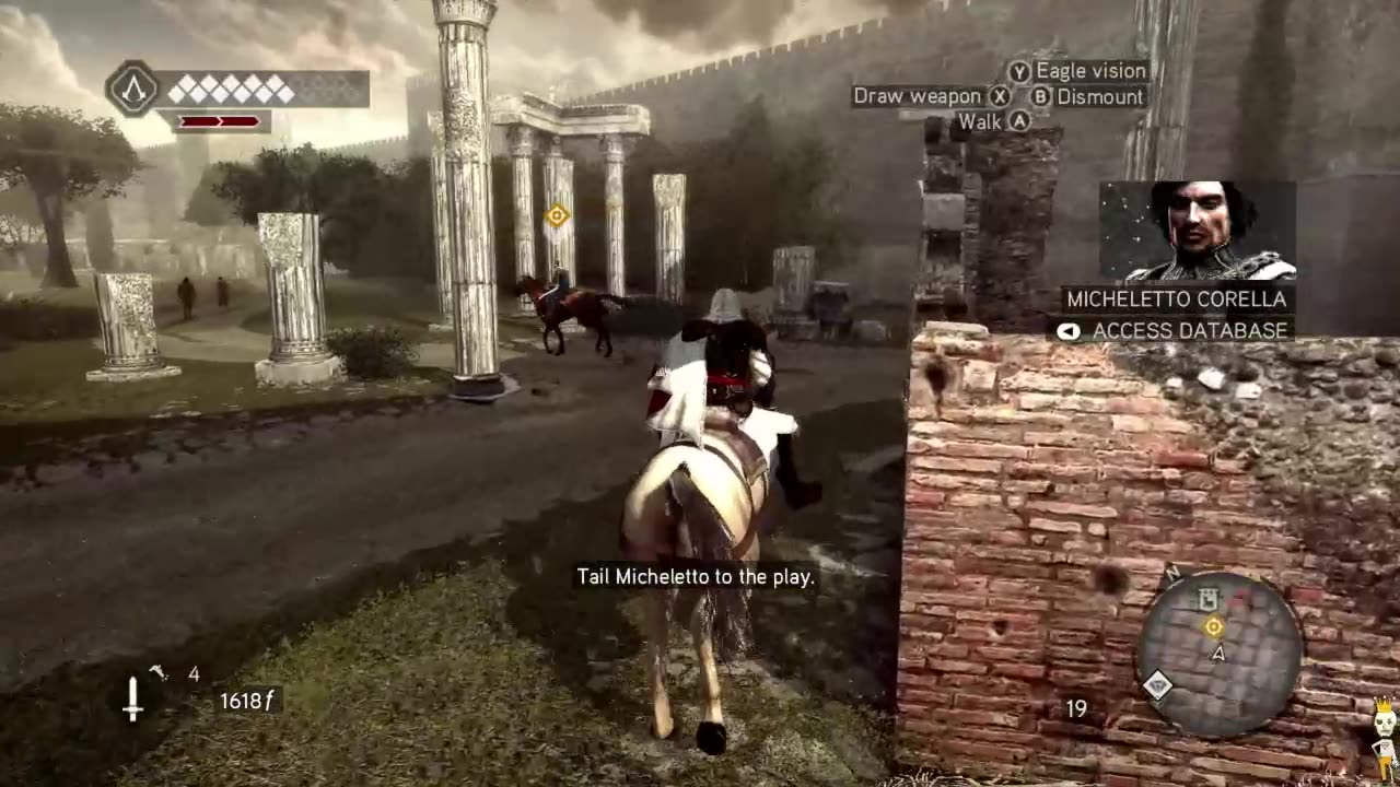 Assassin's Creed Brotherhood Playthrough Xbox 360