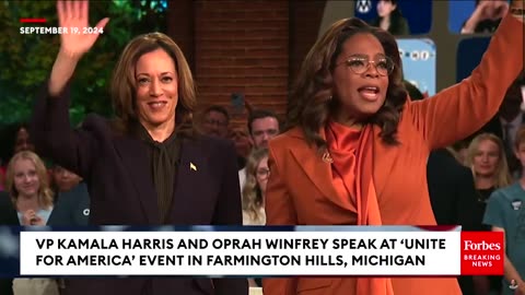 Full Town Hall Kamala Harris And Oprah Winfery