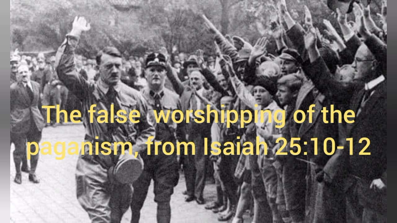 The false worshiping of the paganism