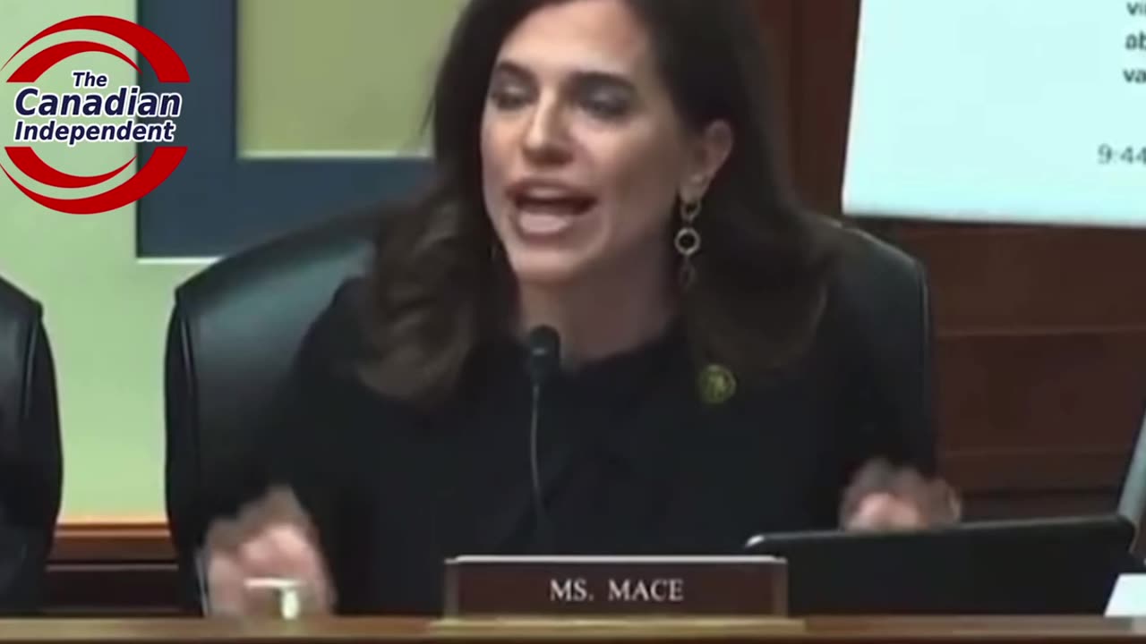 U.S, Congresswoman who was injured by the jab calls out Twitter executives on censorship.