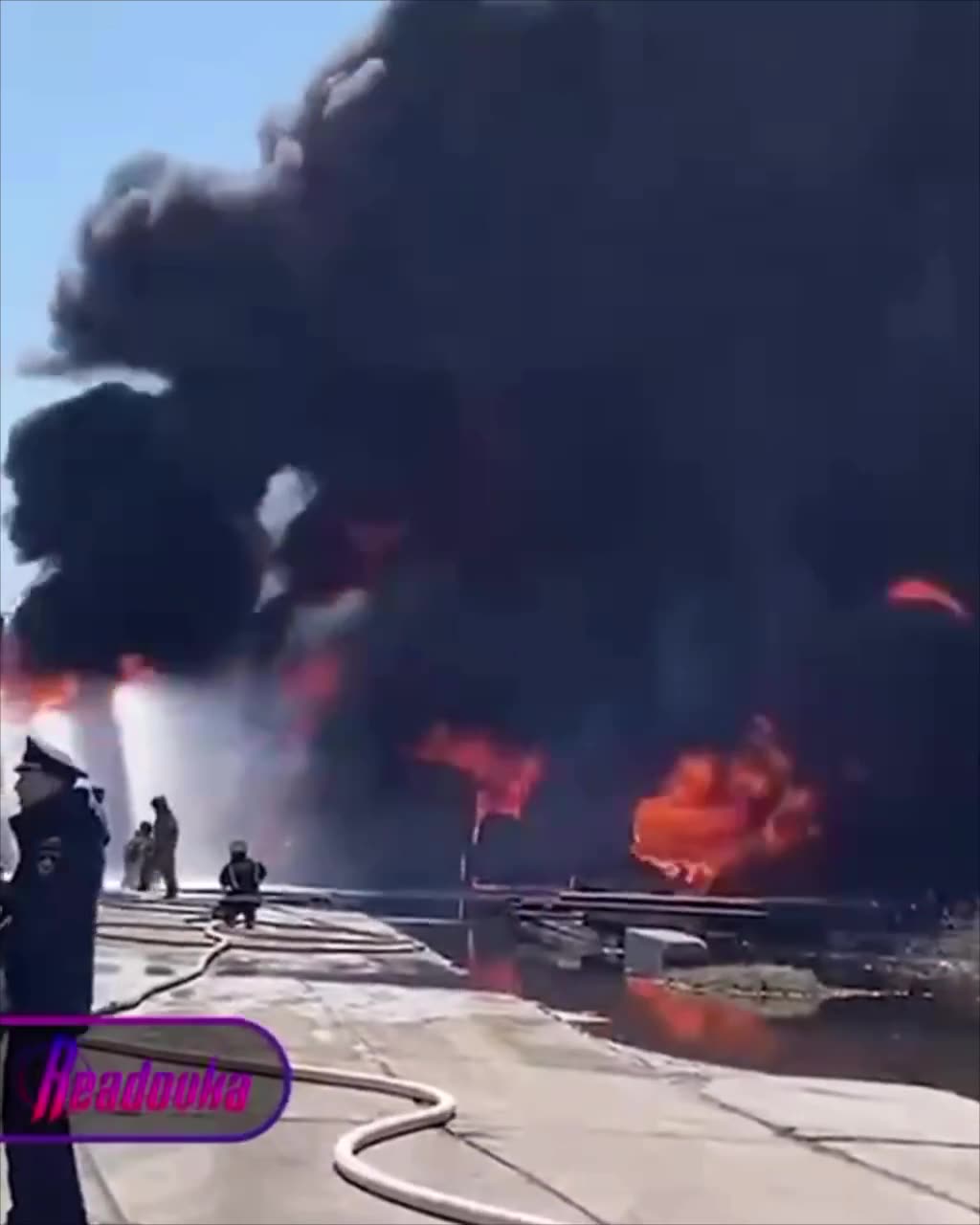 Oil Tanker Explodes in Omsk