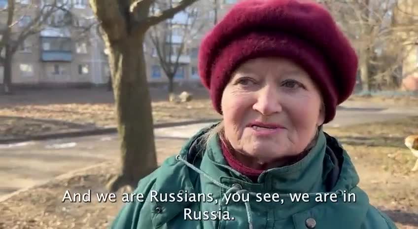 Donbass woman: "I don't consider the USA to be human, sorry. You know history perfectly well"