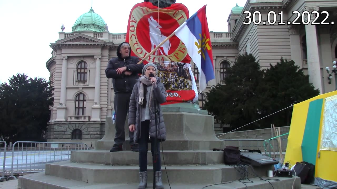 30.01.2022 NAROD NE ODUSTAJE! - OKUPLJANJE NARODA DO SLOBODE! - 15. DAN - TRECI DEO