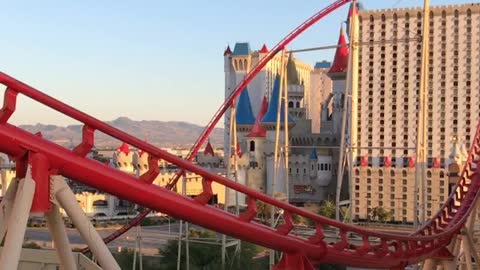 Epic Rollercoaster in Las Vegas 🔥