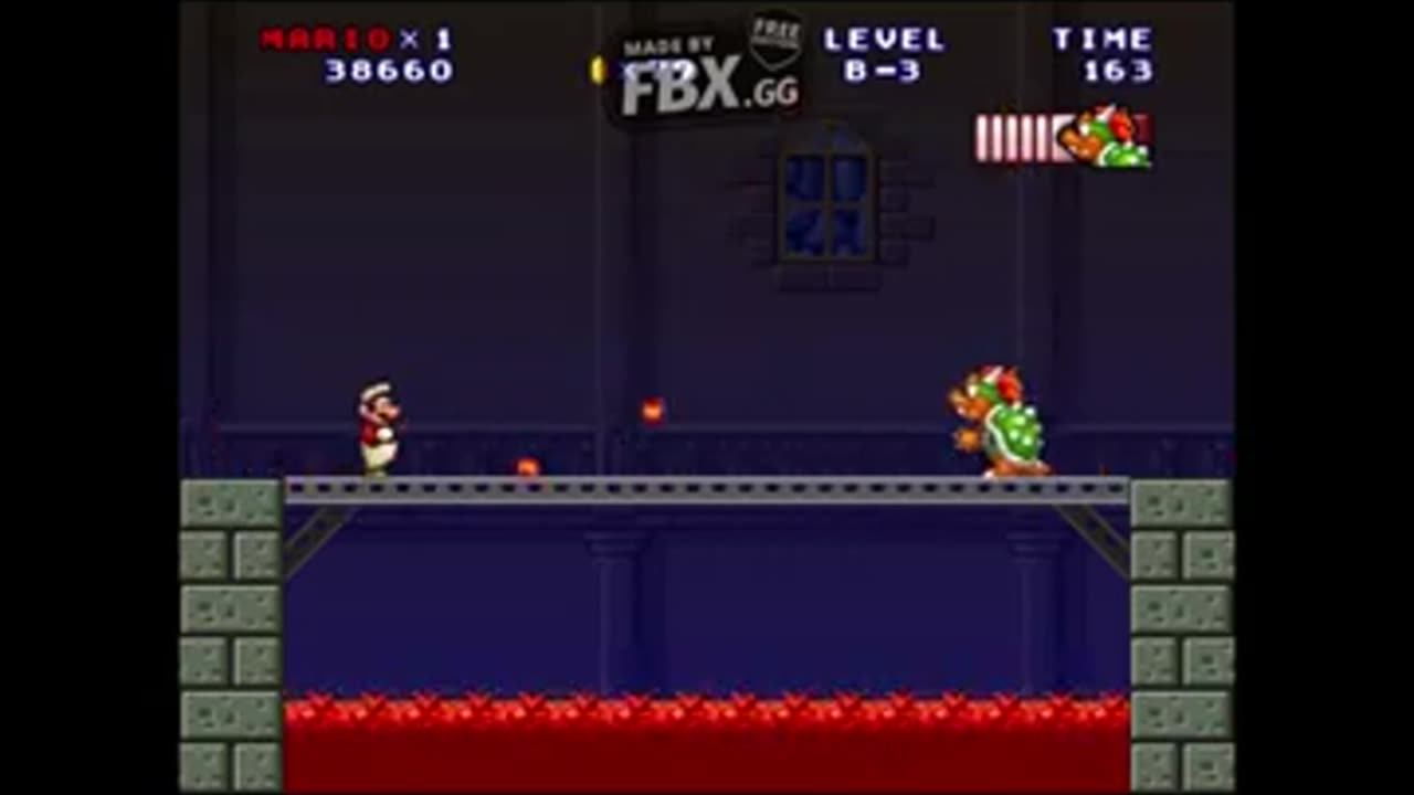 MF - DLWS-The Bowser of world B-3 by @TheEvilPiranha04. #shorts #mario #bowser #battle #flame #lava