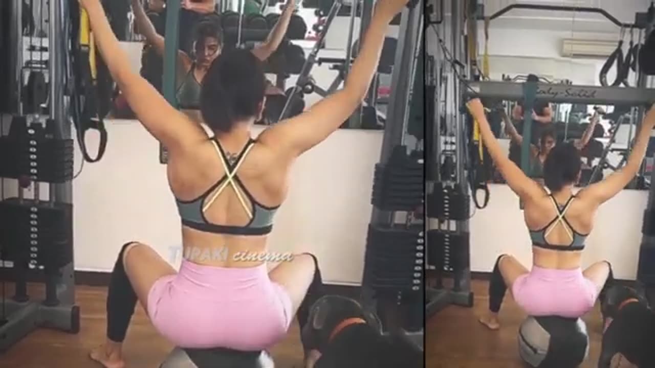 Samantha Hard Hitting Workout At GYM | Shaakuntalam Movie | Samantha Latest Workout Videos | Tupaki