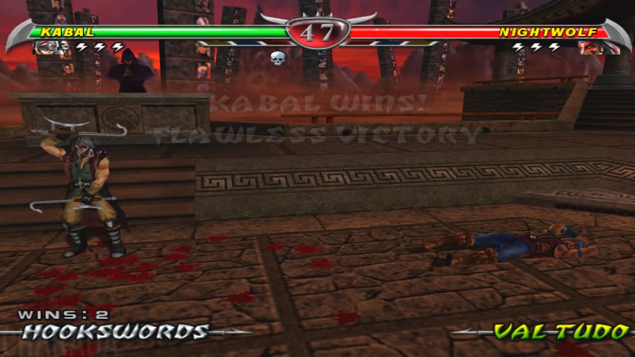 Mortal Kombat Deception - Kabal Playthrough on PS2