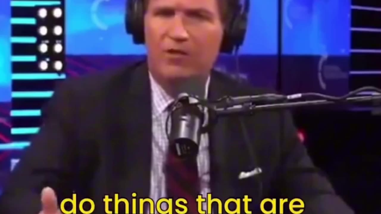 Tucker Carlson believes that aliens are spiritual entities that are present on Earth