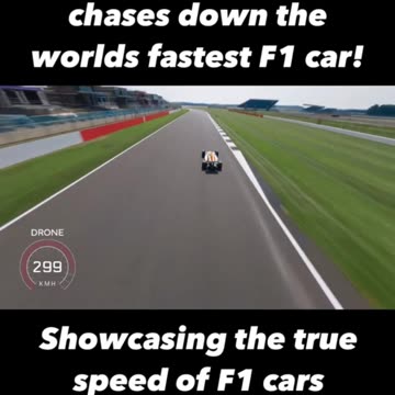 #Drone Vs #F1 Car, Who Wins?