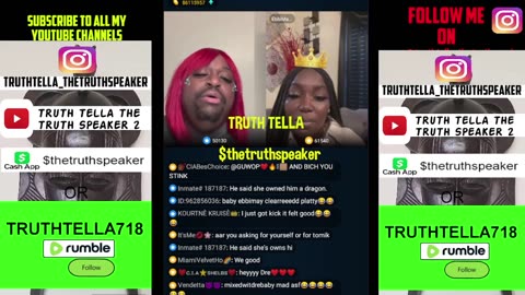 DREBABY INTERVIEWS ROACHBAE EBBIMAY THEN TELLS HER SHE TALKS ABOUT TOMIKAY WAYYY TOO MUCH