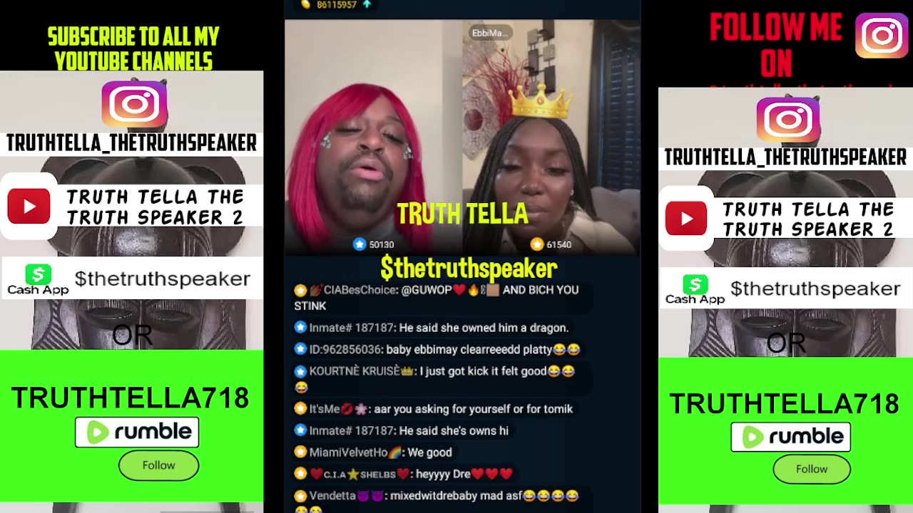 DREBABY INTERVIEWS ROACHBAE EBBIMAY THEN TELLS HER SHE TALKS ABOUT TOMIKAY WAYYY TOO MUCH