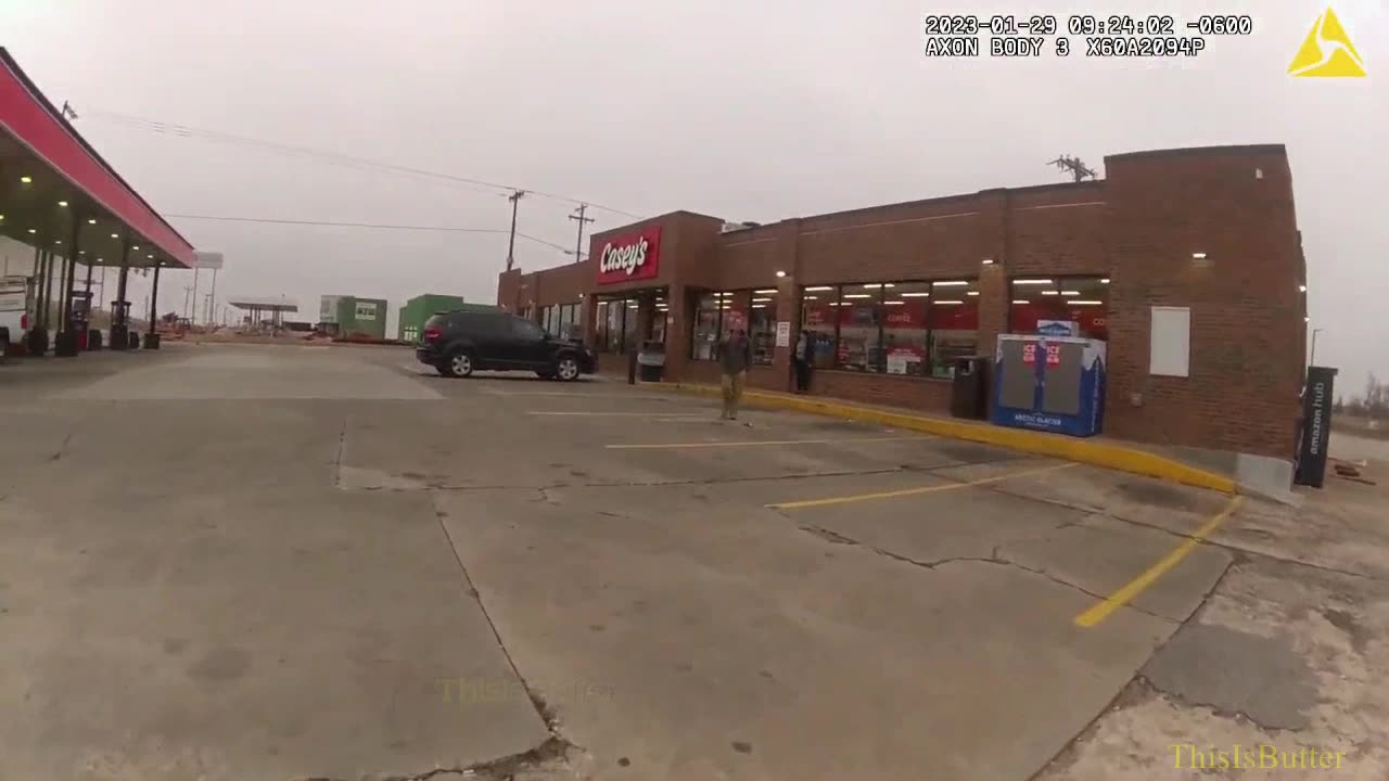 Oklahoma City police release bodycam video of officer responding to gas pump fire