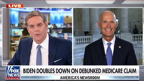 Rick Scott responds to Biden’s debunked Medicare plan