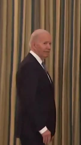 Biden Smiles Knowing He Got Trump