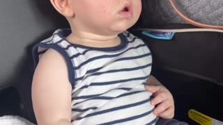 Baby's First Experience with Rain