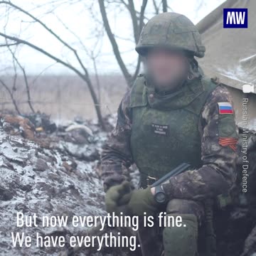 Russian gunner about the situation on the frontline