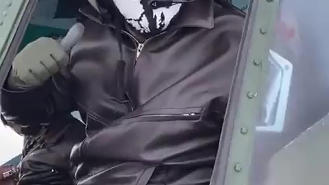 Ukrainian Helicopter Ready for Work