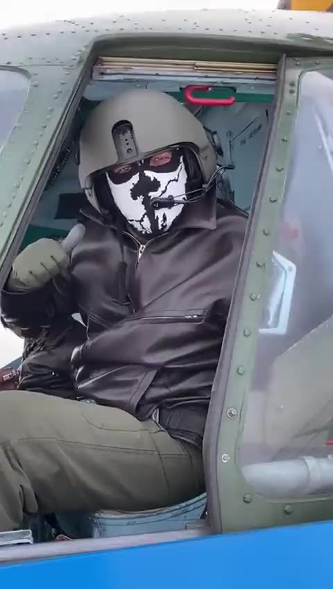 Ukrainian Helicopter Ready for Work