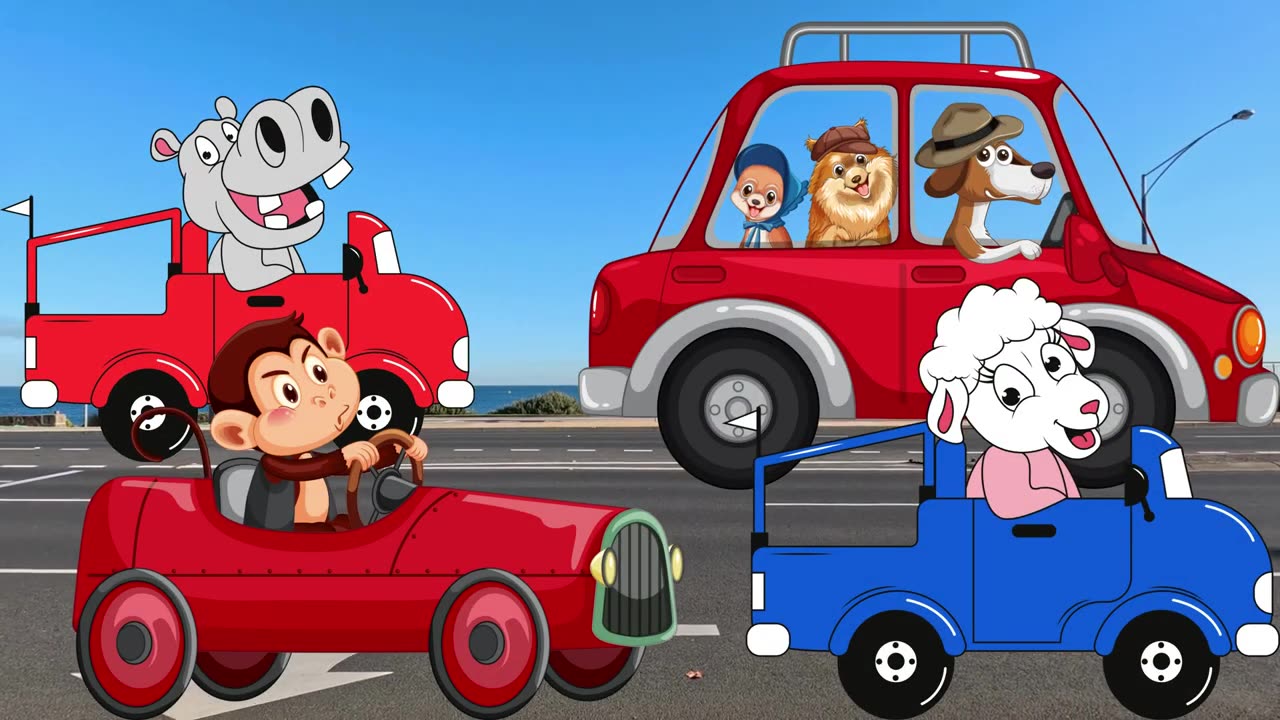 Kids car song education