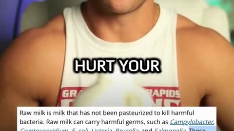 Raw milk is a healing elixir.