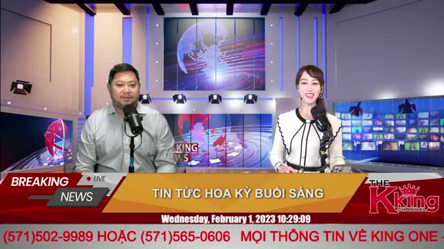 TIN TỨC HOA KỲ BUỔI SÁNG - 02/01/2023 - The KING Channel