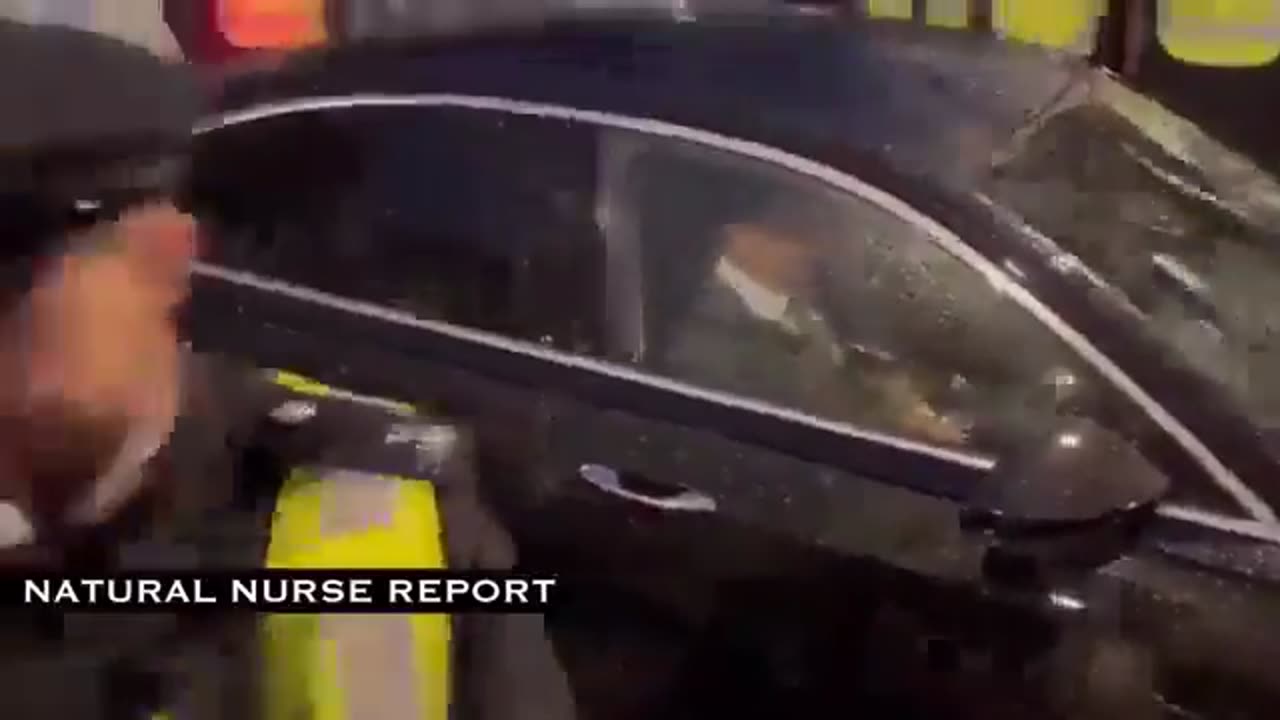 Bill Gates arrives in the UK