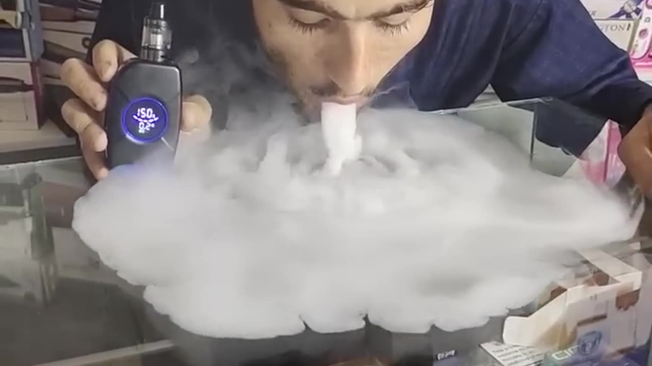 This How you play a trick on Vape