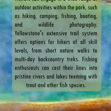Exploring the Wonders of Yellowstone in Montana