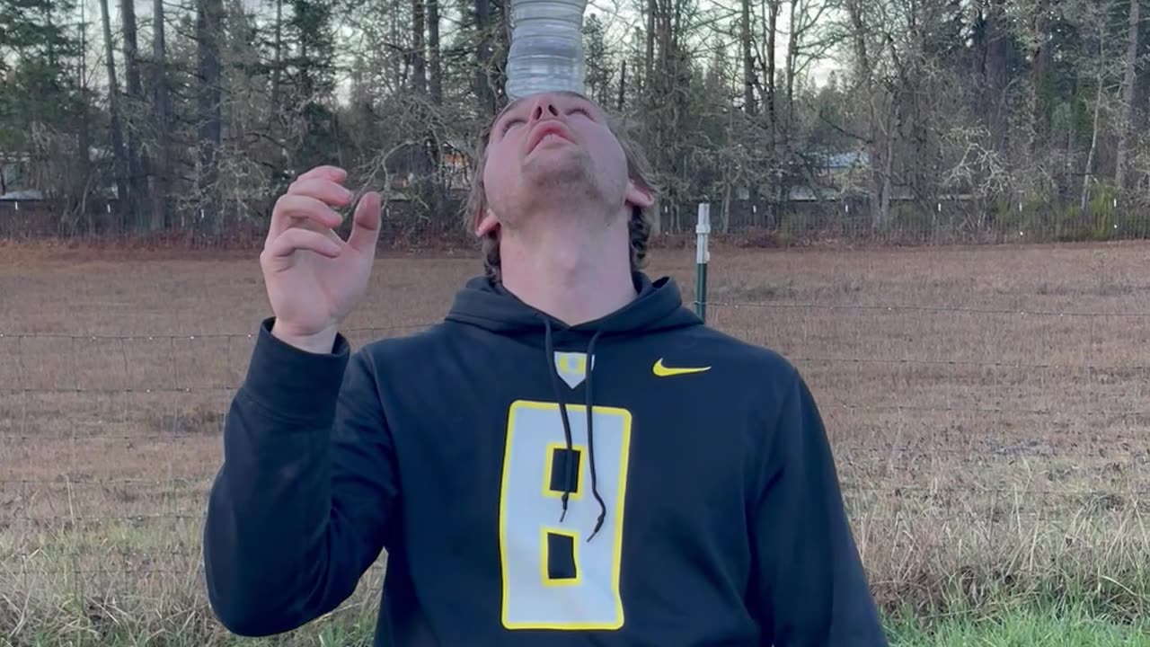 Bottle flip challenge