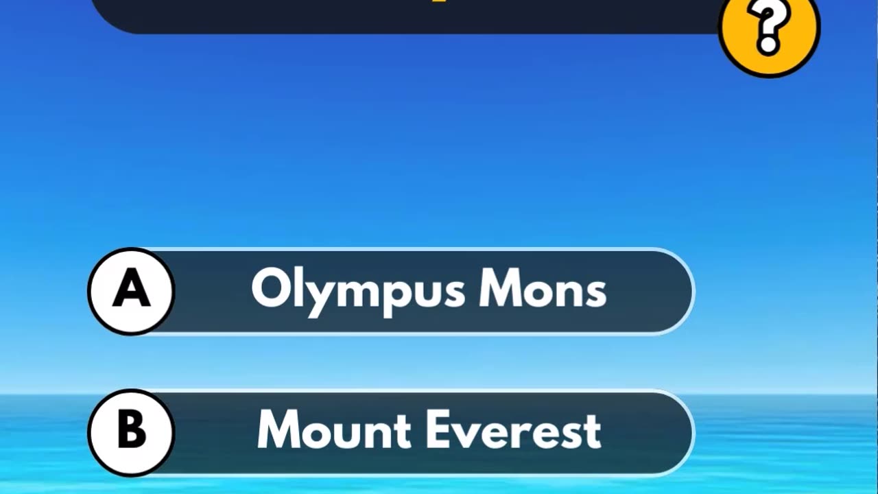 What is the largest volcano in the solar system?