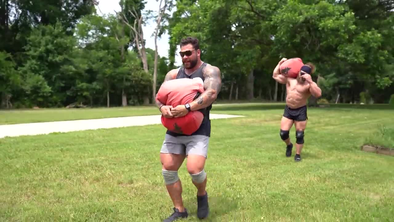 HEALTHY LIFE - JUJIMUFU AND I COMPLETE THE HARDEST STRONGMAN EVENT KNOWN TO MAN.