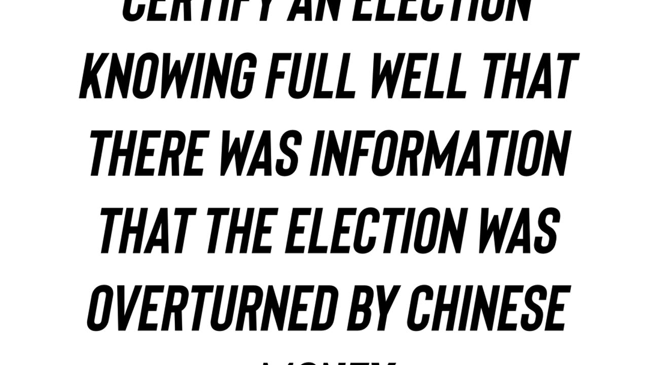 Congress voted to certify the election before it was properly verified