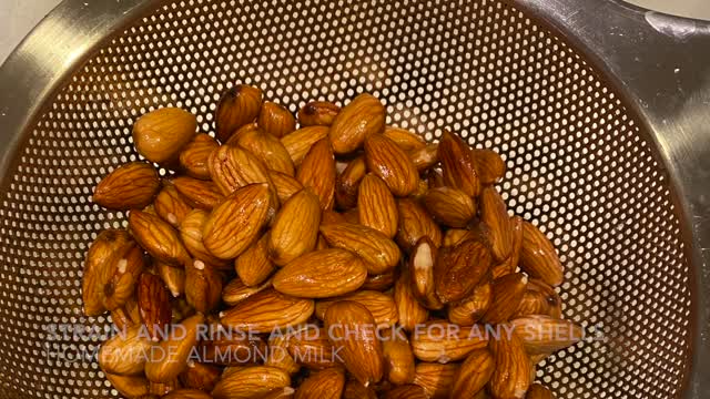 #5 Homemade Almond Milk