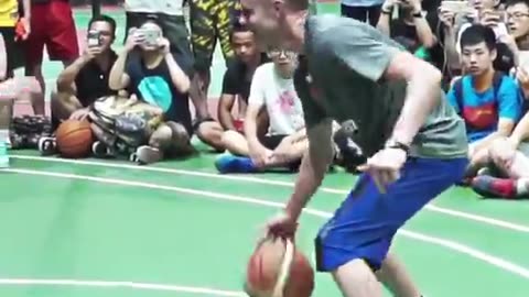 Mad skills! 👏😂