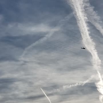 They hit the sky hard today